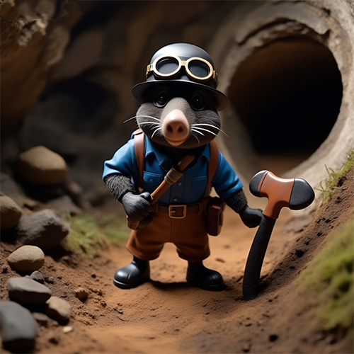 Sprocket the Mole