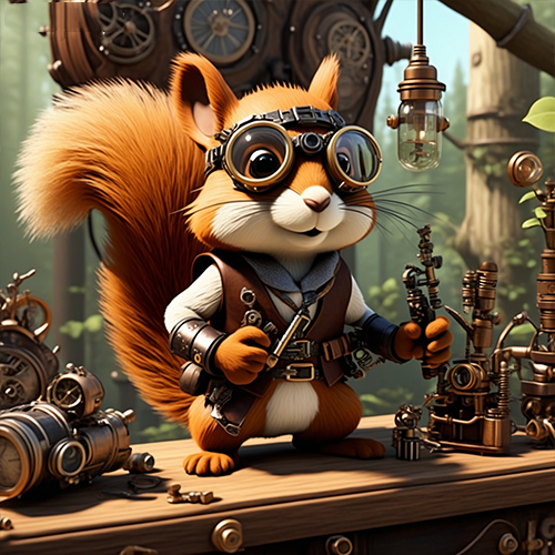 Cogs the Squirrel