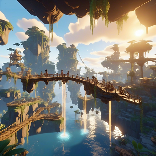 Floating Sky Islands