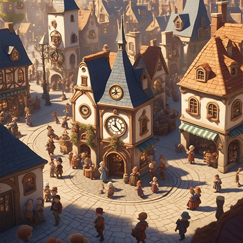 Time-Twirled Town